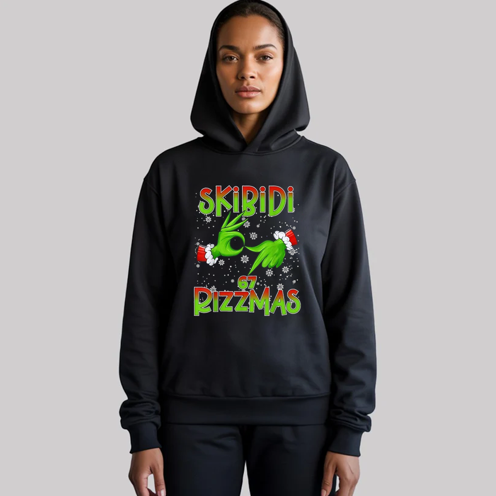 The Grinch 6 7 Christmas Skibidi Rizzmas 67 Holiday Shirt - Clothingus Diamond