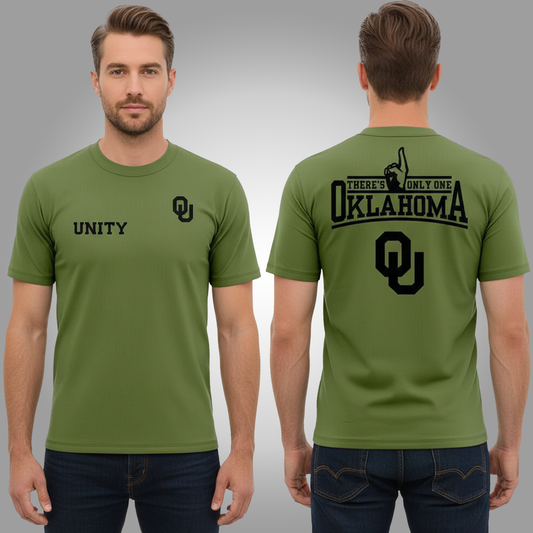 There's Only One Oklahoma OU Shirt Clothingus Diamond