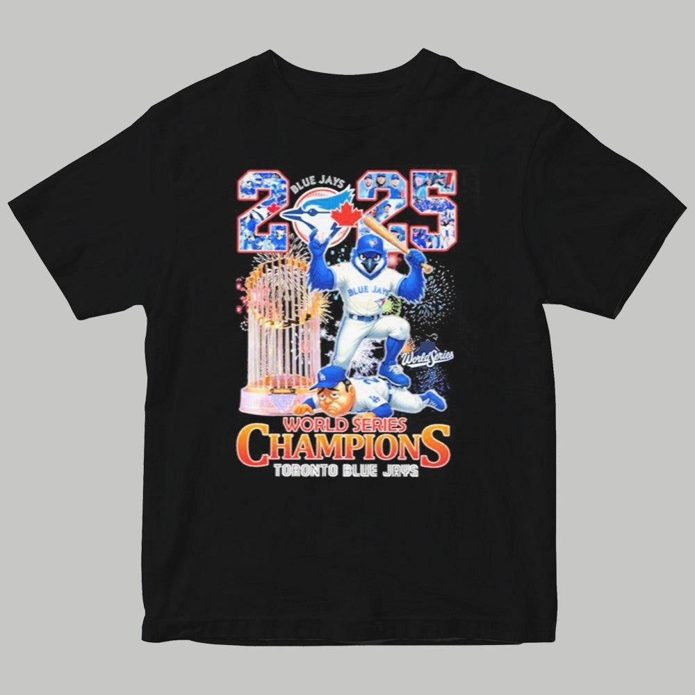 Toronto Blue Jays Stomp Los Angeles Dodgers 2025 Baseball World Series Champions Mascot Shirts - Clothingus Diamond