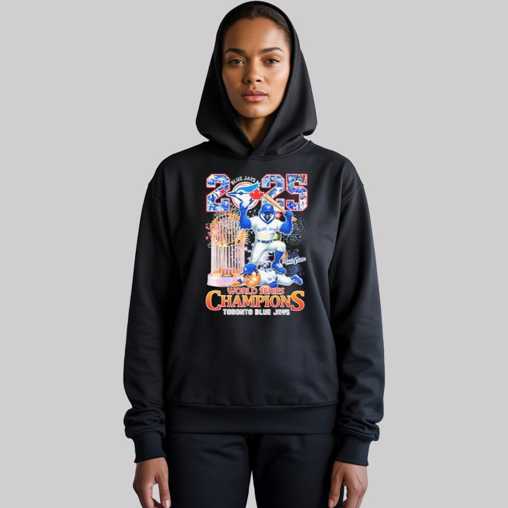 Toronto Blue Jays Stomp Los Angeles Dodgers 2025 Baseball World Series Champions Mascot Shirts - Clothingus Diamond