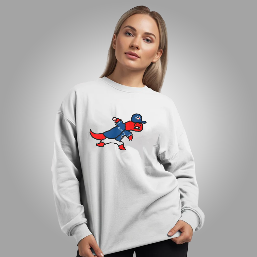 Toronto Blue Jays T-Rex Dinosaur Shirt - Clothingus Diamond