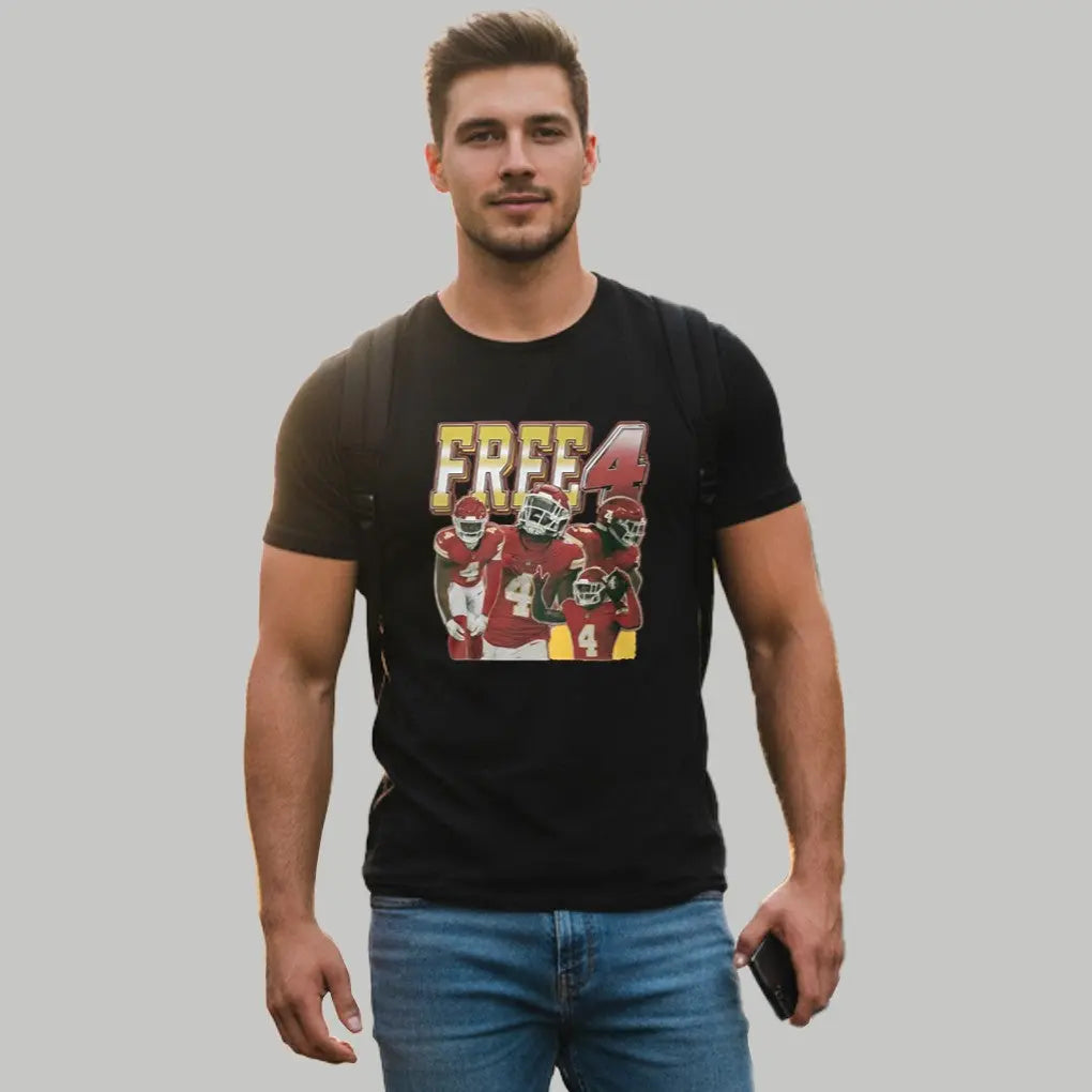 Travis Kelce Free 4 Rashee Rice Shirt Clothingus Diamond