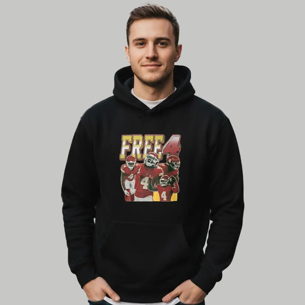 Travis Kelce Free 4 Rashee Rice Shirt Clothingus Diamond