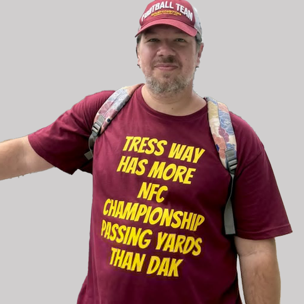 Tress Way Has More Championship Passing Yards Than Dak Shirt 2025