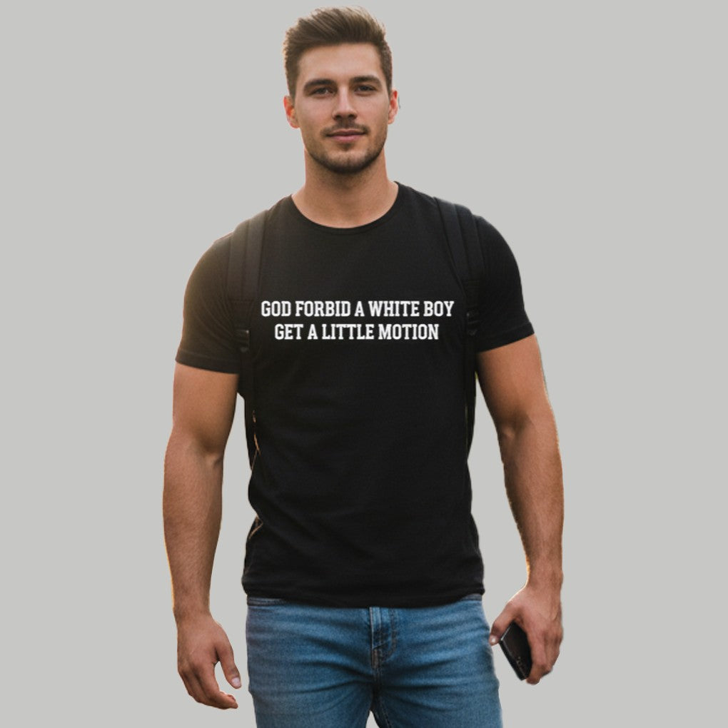 Tucker Kraft God Forbid A White Boy Set A Little Motion Shirt - Clothingus Diamond
