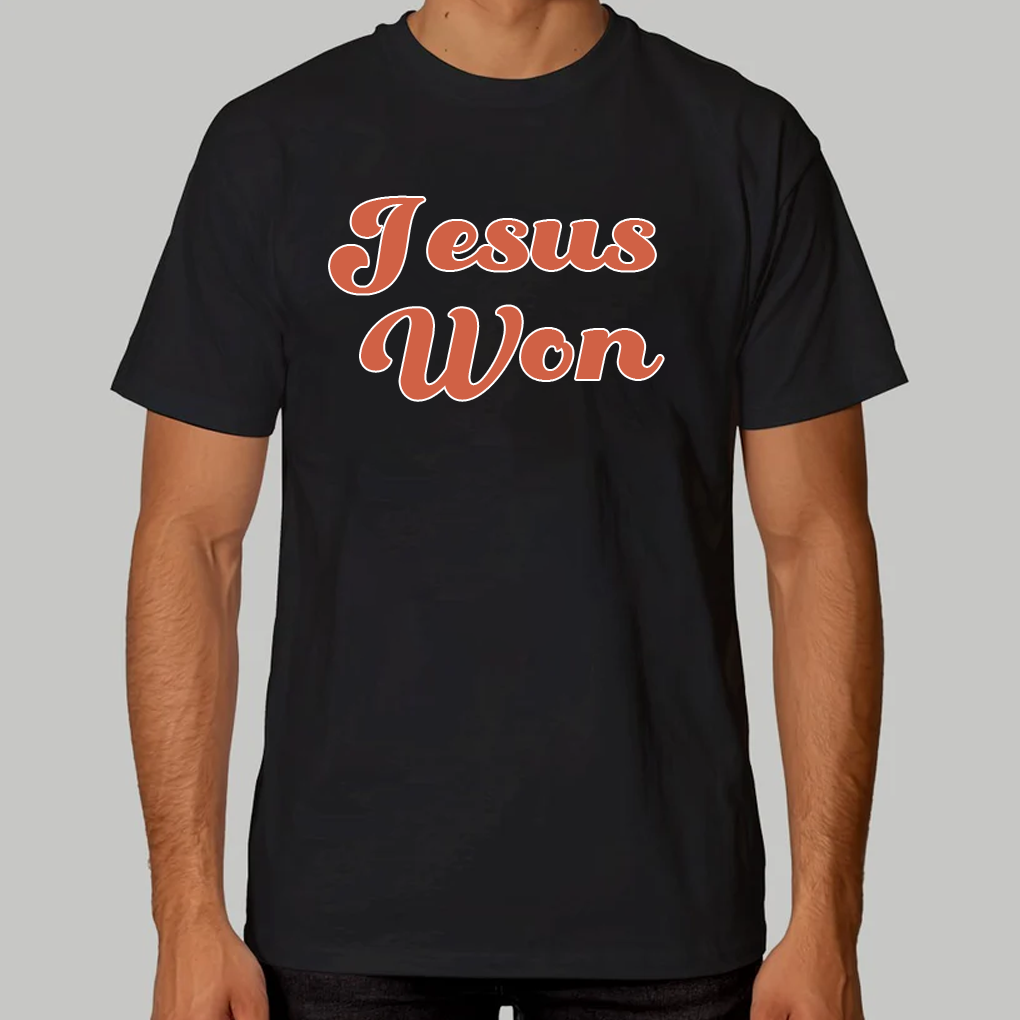 Ty Rodgers Jesus Won Shirt - Clothingus Diamond
