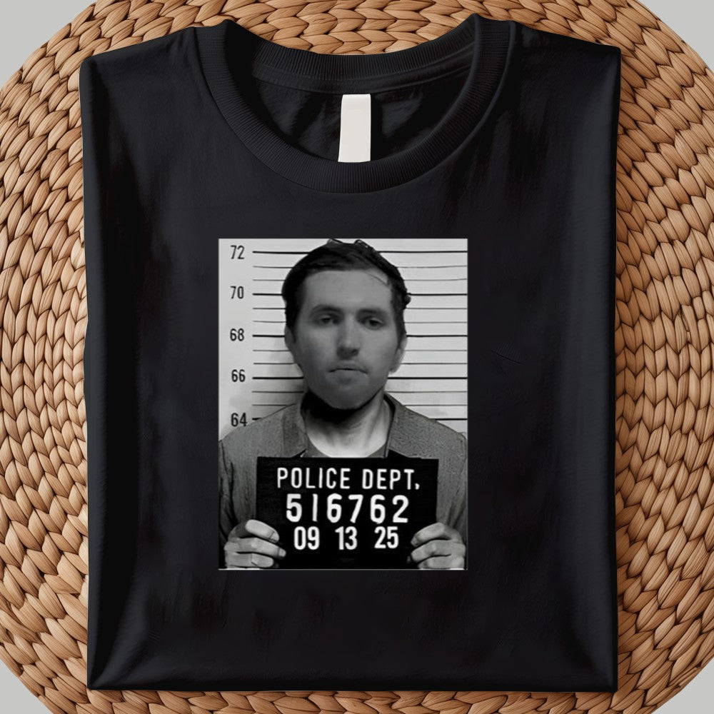 Tyler Robinson Mugshot Charlie Kirk Assassination Shirt - Clothingus Diamond