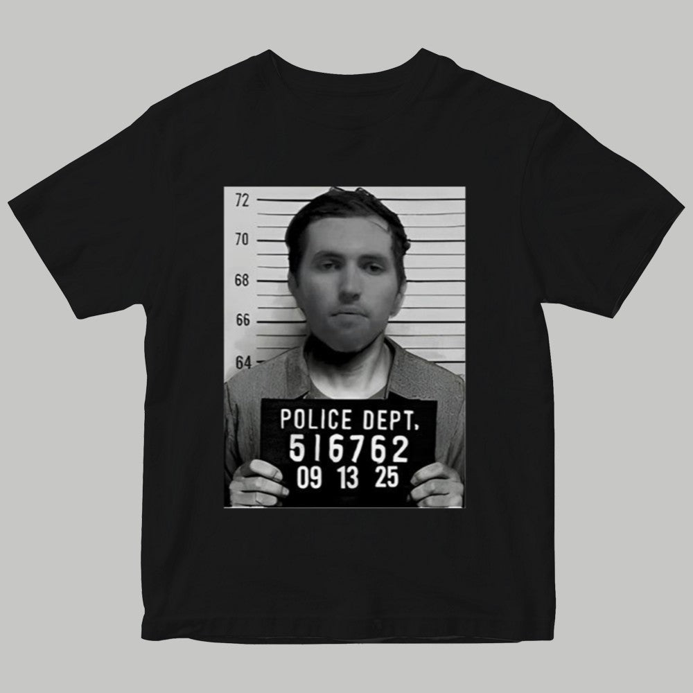 Tyler Robinson Mugshot Charlie Kirk Assassination Shirt - Clothingus Diamond
