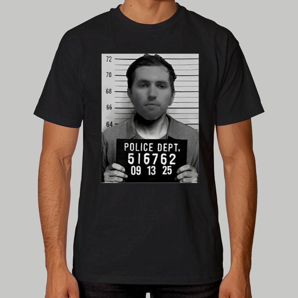 Tyler Robinson Mugshot Charlie Kirk Assassination Shirt - Clothingus Diamond