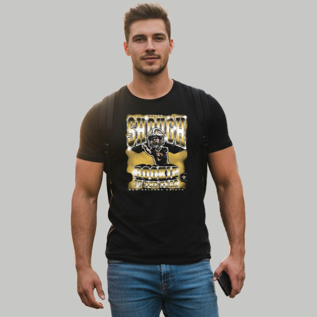 Tyler Shough Rookie Of The Yeah New Orleans Saints Shirt Clothingus Diamond
