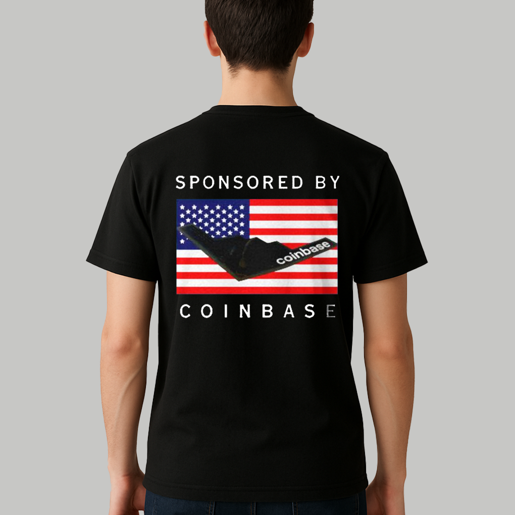 USA Sponsored By Coinbase Shirt - Clothingus Diamond