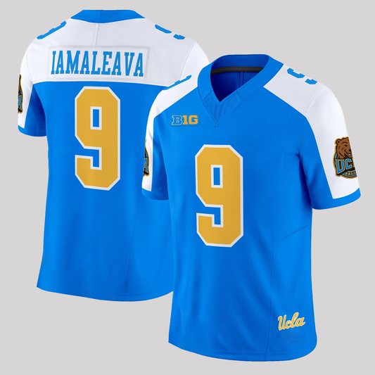 Ucla Bruint IAMALEAVA No. 9 BIG Jersey 2025