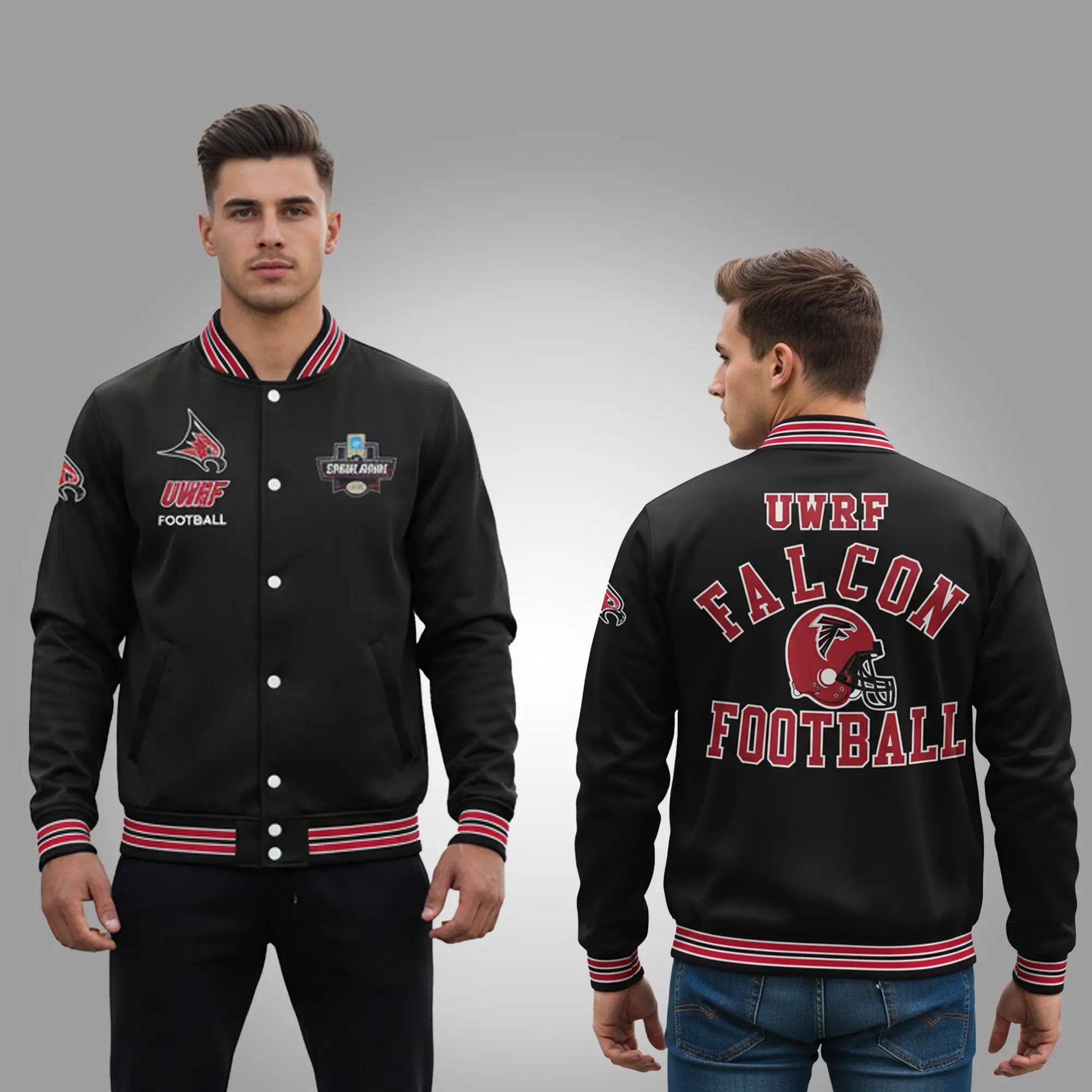 Uwrf Falcon Football Stagg Bowl Jacket Clothingus Diamond