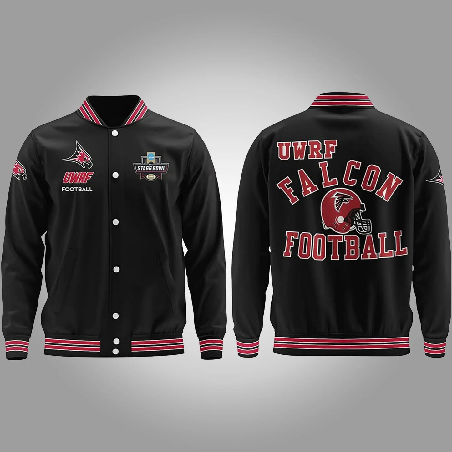 Uwrf Falcon Football Stagg Bowl Jacket Clothingus Diamond