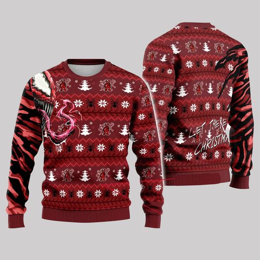 Venom Christmas Knitted Sweater