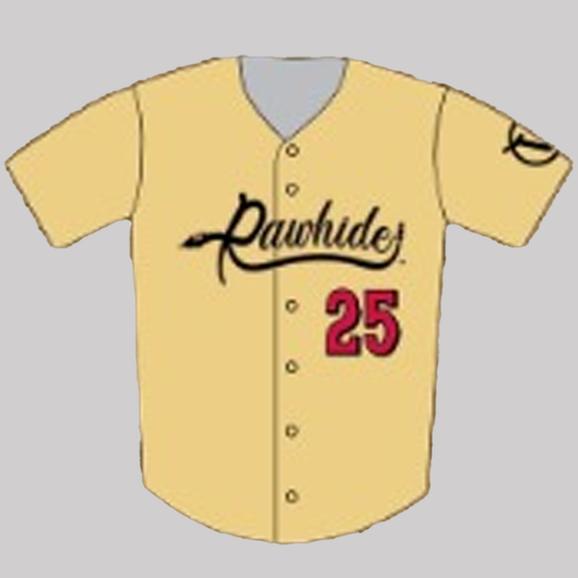 Visalia Rawhide Pawhides Number 25 Giveaway Jersey 2025