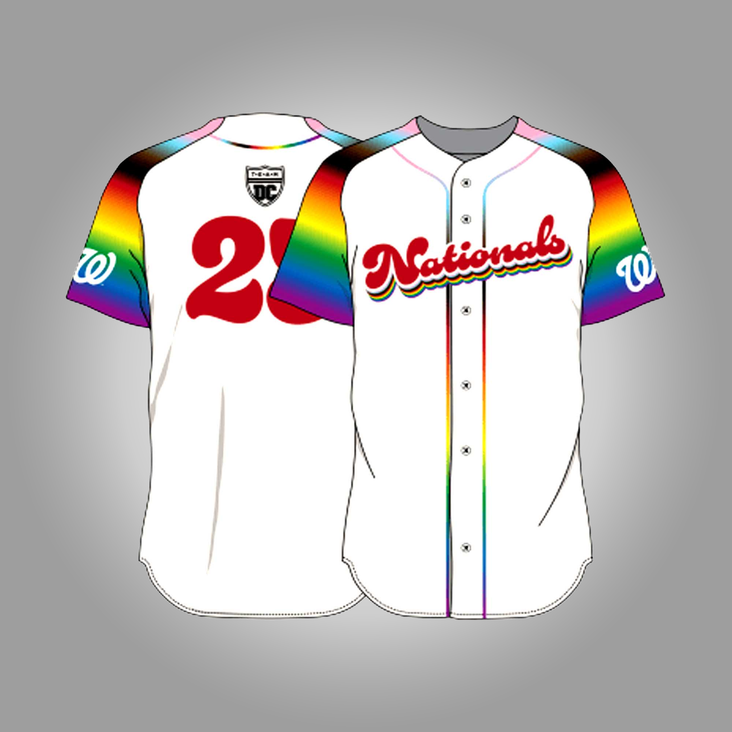 Washington Nationals Night Out Jersey Giveaway 2025 Clothingus Diamond