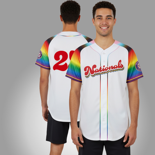 Washington Nationals Night Out Jersey Giveaway 2025 Clothingus Diamond