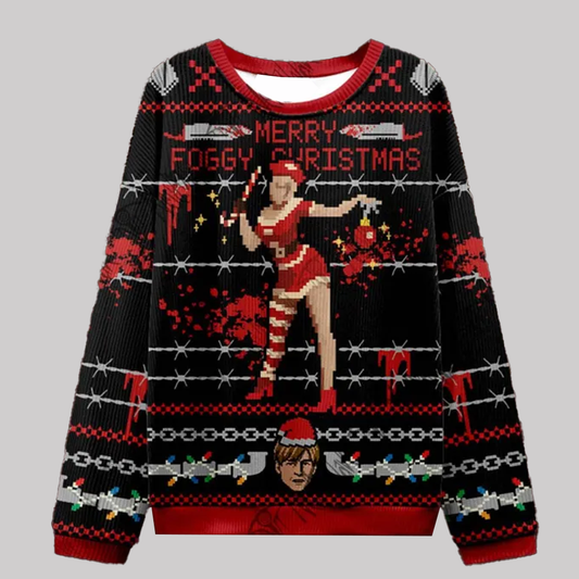 Merry Foggy Christmas Ugly Sweatshirts