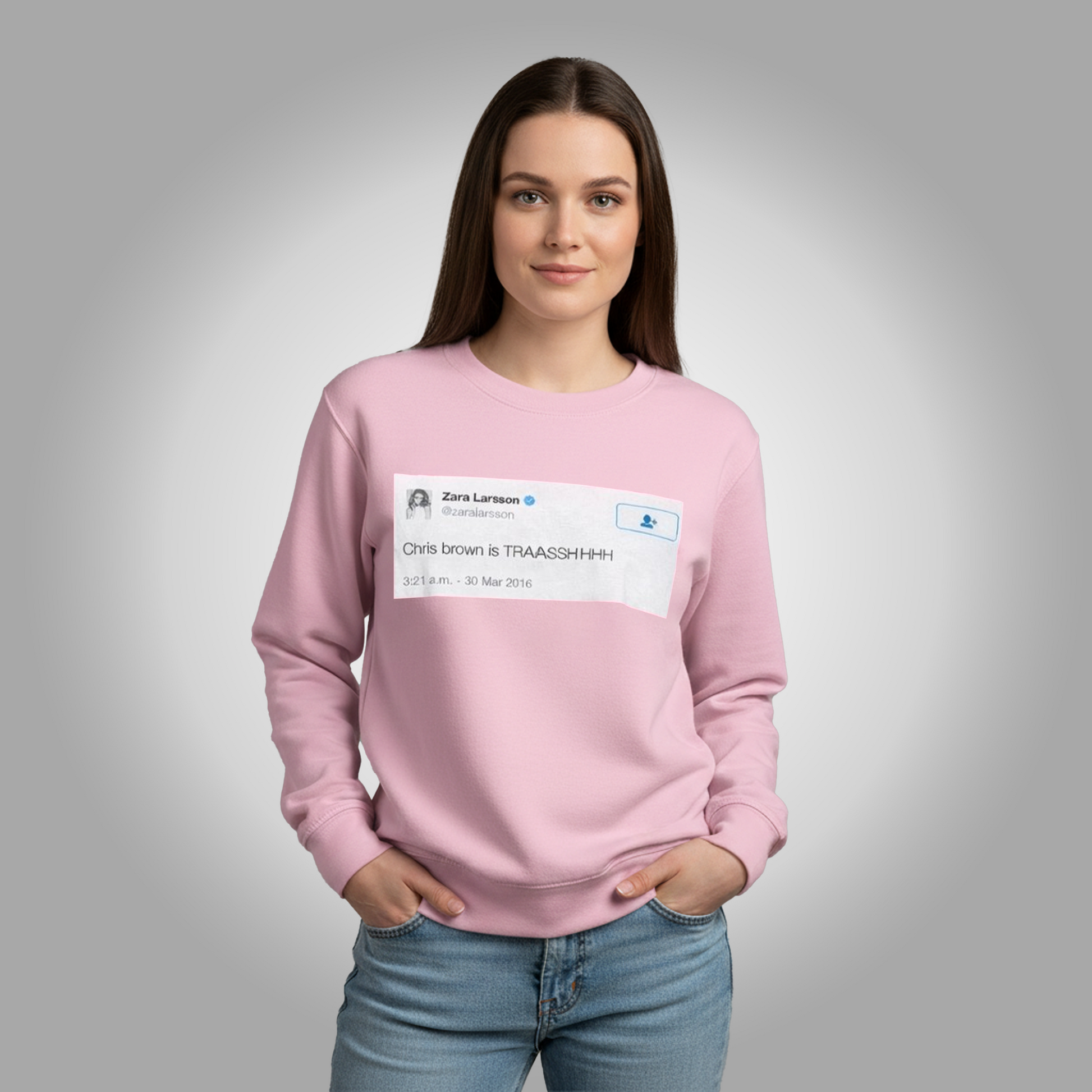 Zara Larsson Chris Brown Trash Shirt Clothingus Diamond
