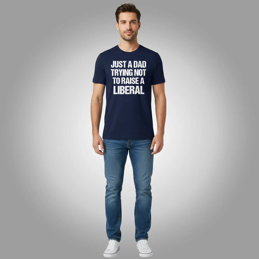 Zeek Arkham Just A Dad Trying Not To Raise A Liberal Shirt Clothingus Diamond
