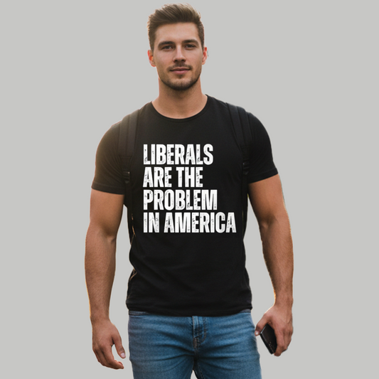 Zeek Arkham Liberals Are The Problem In America Shirt - Clothingus Diamond