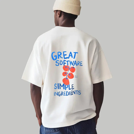 Zeno Rocha Great Software Resend Studios Simple Ingredients Shirt Clothingus Diamond