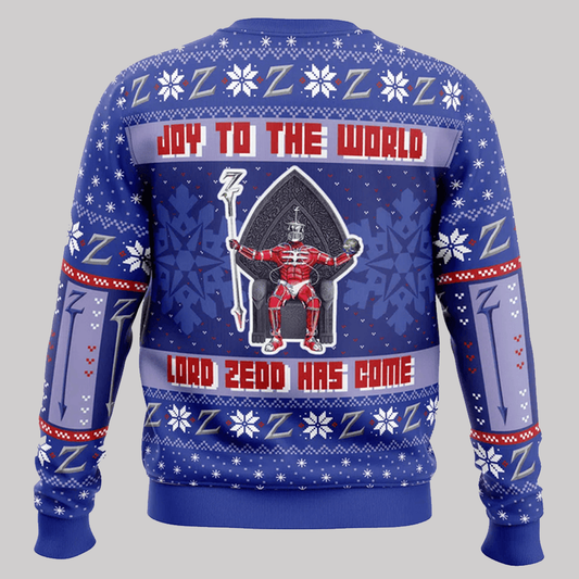 Lord Zedd Has Come Power Rangers Ugly Christmas 2025 Sweater
