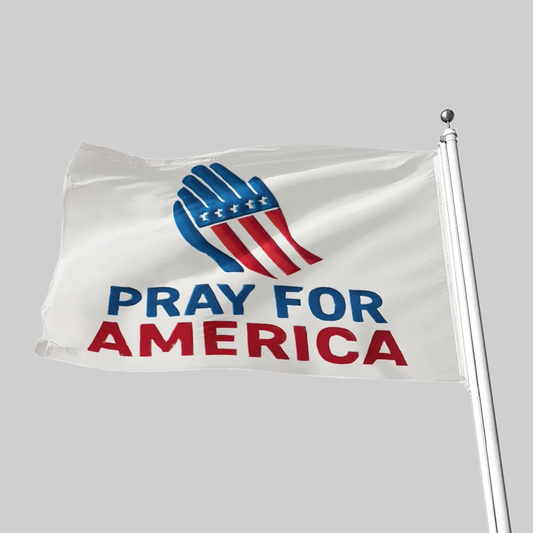 Pray For America Flag