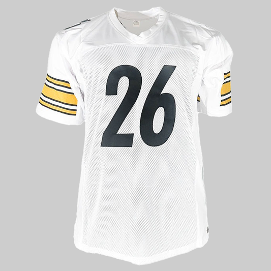 Le'Veon Bell Signed Pittsburgh White Football Jersey 2025