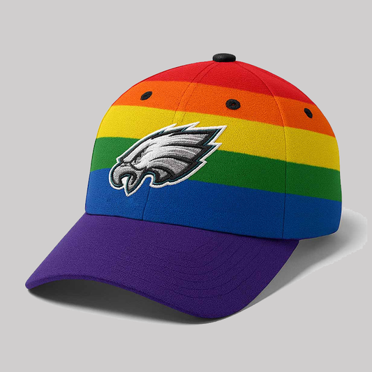 Eagles  Coach Nick Sirianni Rainbow Hat