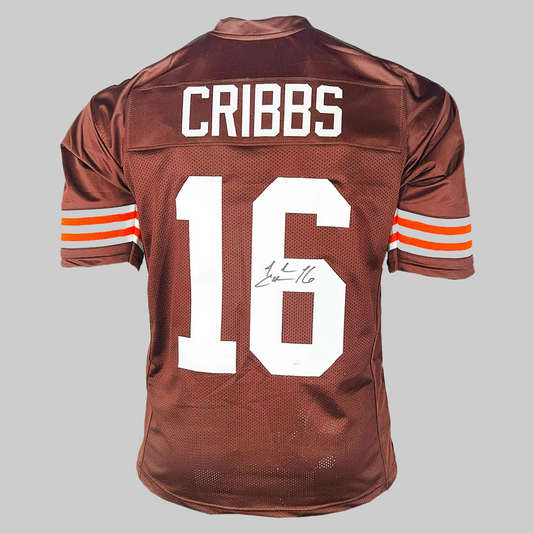 Josh Cribbs Signed Cleveland Brown Football Jersey 2025
