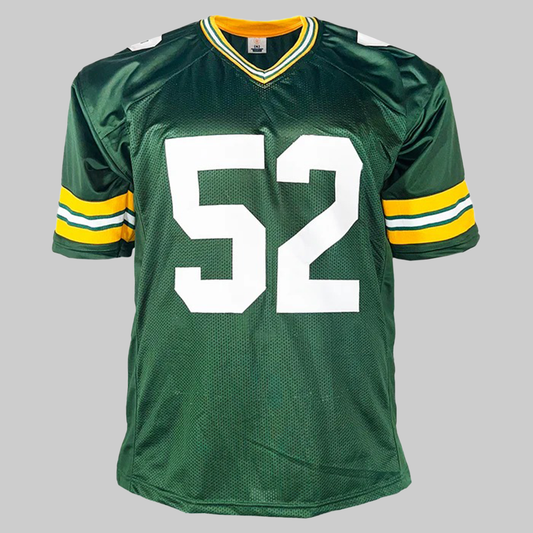 Frank Winters Signed SB XXXI Champs Inscription Green Bay Green Football Jersey 2025