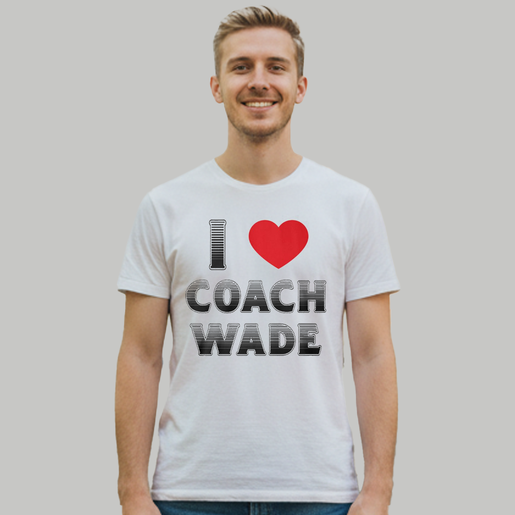 I Love Coach Will Wade Shirt - Clothingus Diamond