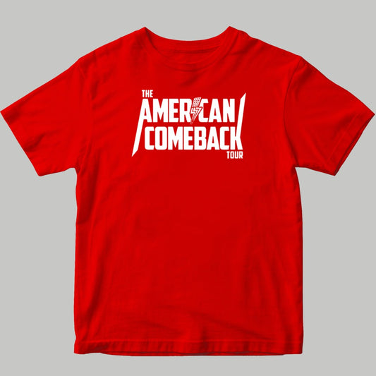 Charlie Kirk The American Comeback Tour Shirt
