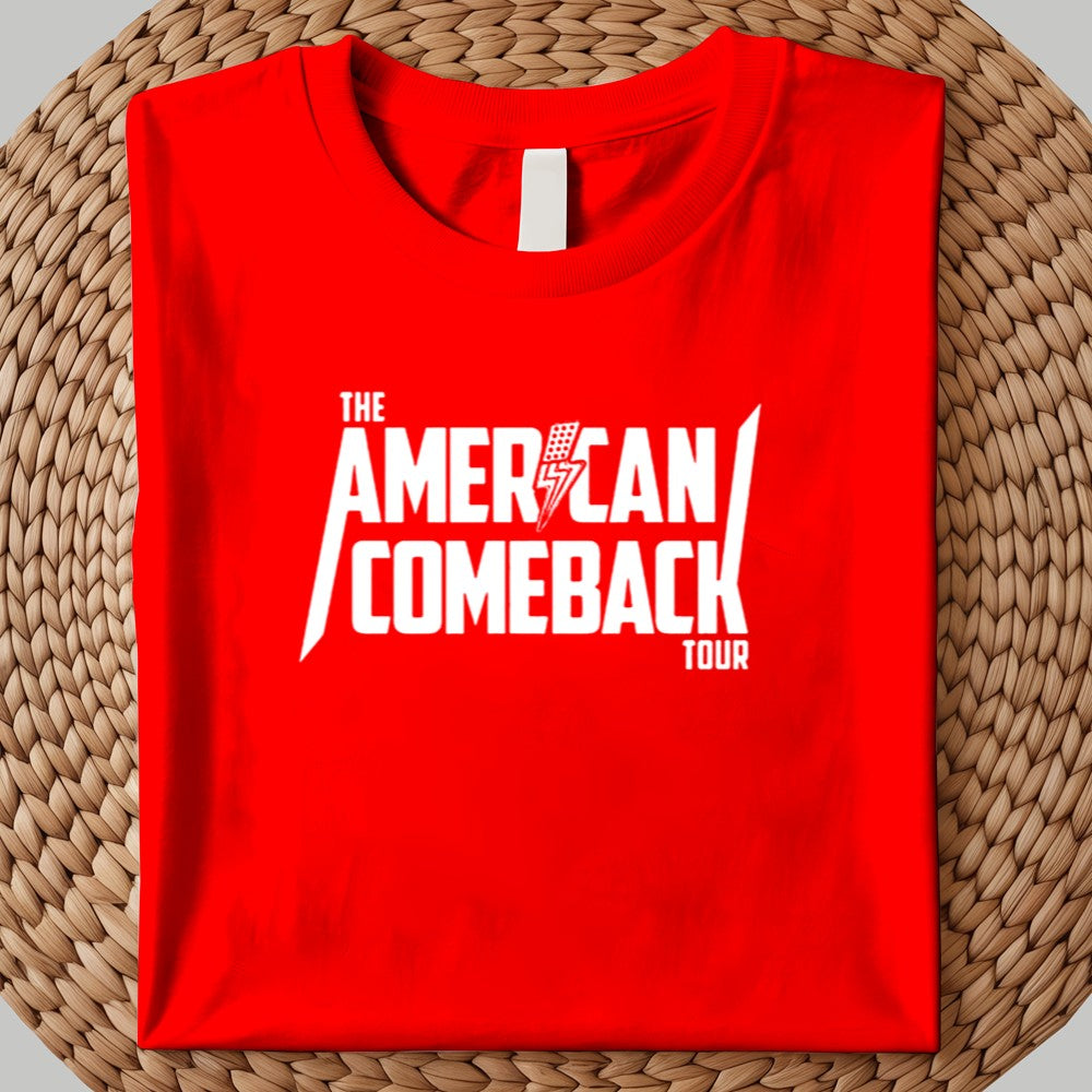 Charlie Kirk The American Comeback Tour Shirt