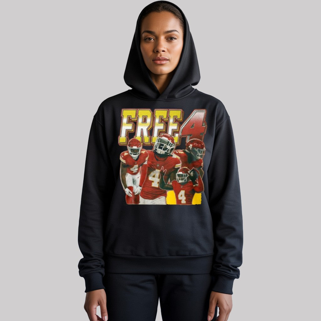 Travis Kelce Free 4 Rashee Rice Shirt - Clothingus Diamond